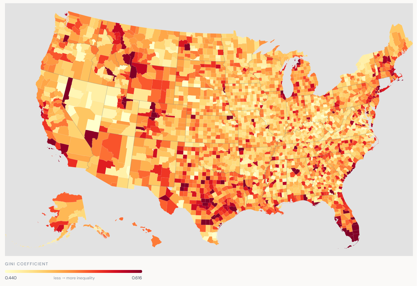 Mapping Local Income Inequality